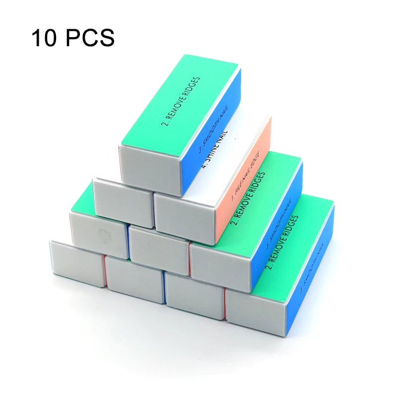 Nail Art Buffer Grinder Buffing Block White Nail File For Pedicure Tips Manicure Care Sponge Buffer Gel Polish Accessories Tools Nail Art Buffer Grinder Buffing Block White Nail File For Pedicure Tips Manicure Care Sponge Buffer Gel Polish Accessories Tools