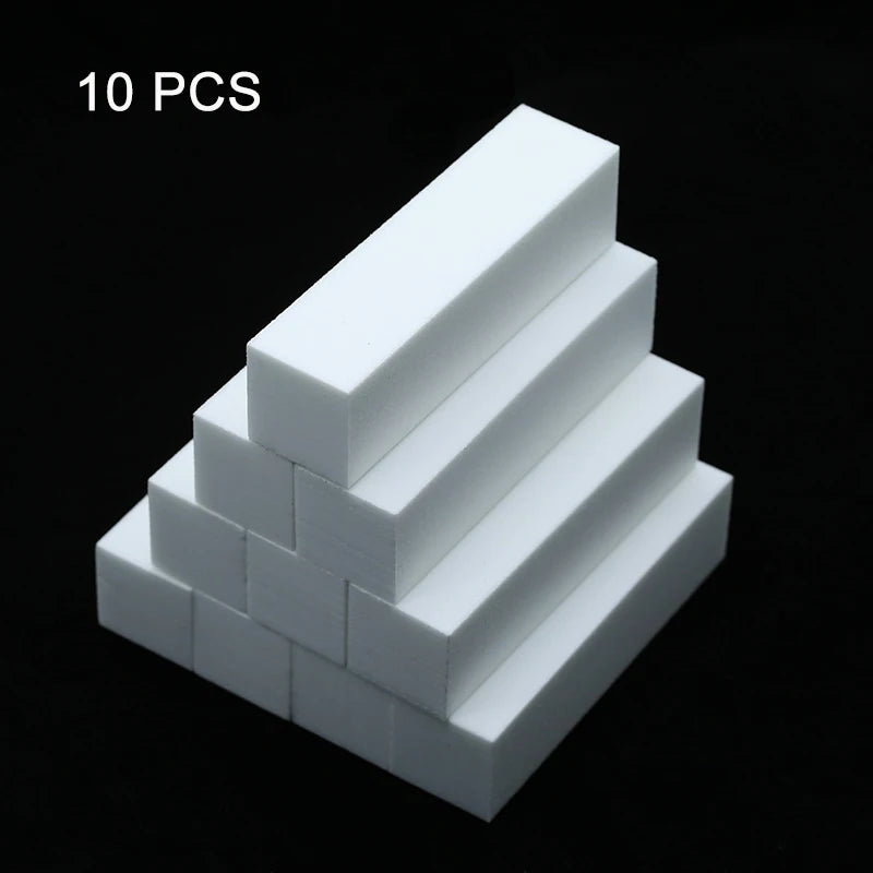 Nail Art Buffer Grinder Buffing Block White Nail File For Pedicure Tips Manicure Care Sponge Buffer Gel Polish Accessories Tools Nail Art Buffer Grinder Buffing Block White Nail File For Pedicure Tips Manicure Care Sponge Buffer Gel Polish Accessories Tools