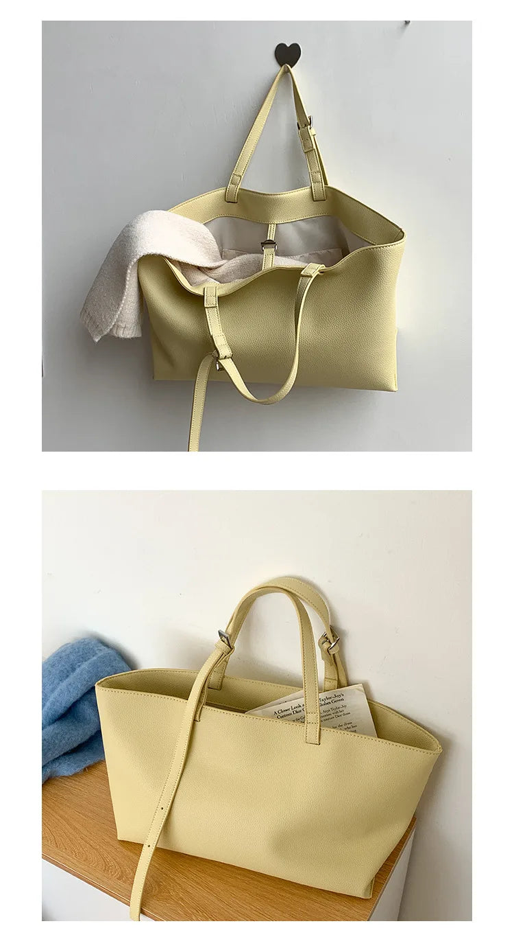 Casual Soft Tote Women Bag PU Leather Shoulder Bags for Women 2026 NEW High Quality Handbags and Purses Large Shopper Purses Casual Soft Tote Women Bag PU Leather Shoulder Bags for Women 2026 NEW High Quality Handbags and Purses Large Shopper Purses