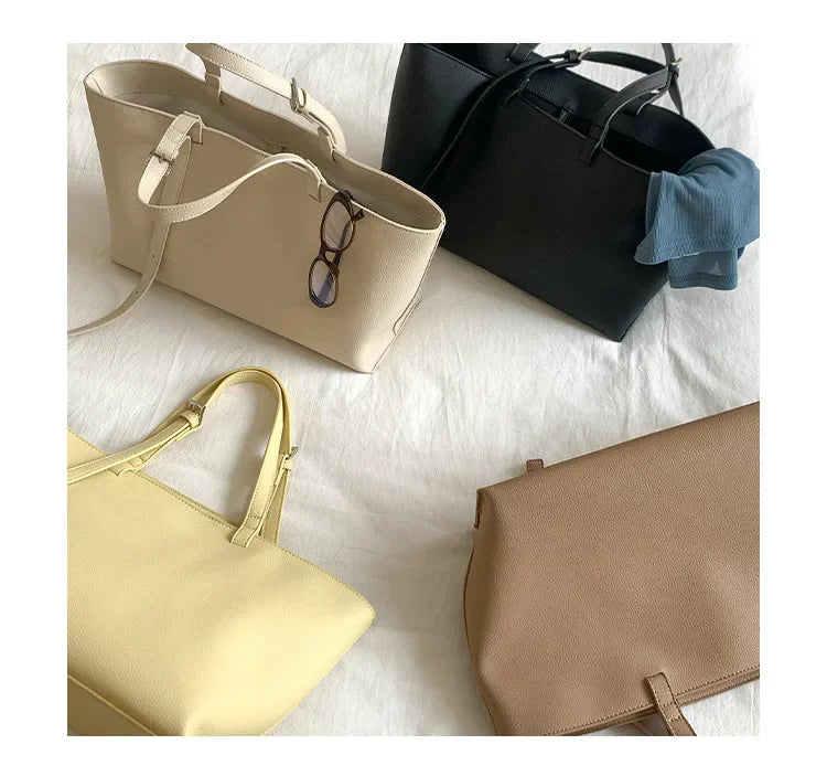 Casual Soft Tote Women Bag PU Leather Shoulder Bags for Women 2026 NEW High Quality Handbags and Purses Large Shopper Purses Casual Soft Tote Women Bag PU Leather Shoulder Bags for Women 2026 NEW High Quality Handbags and Purses Large Shopper Purses