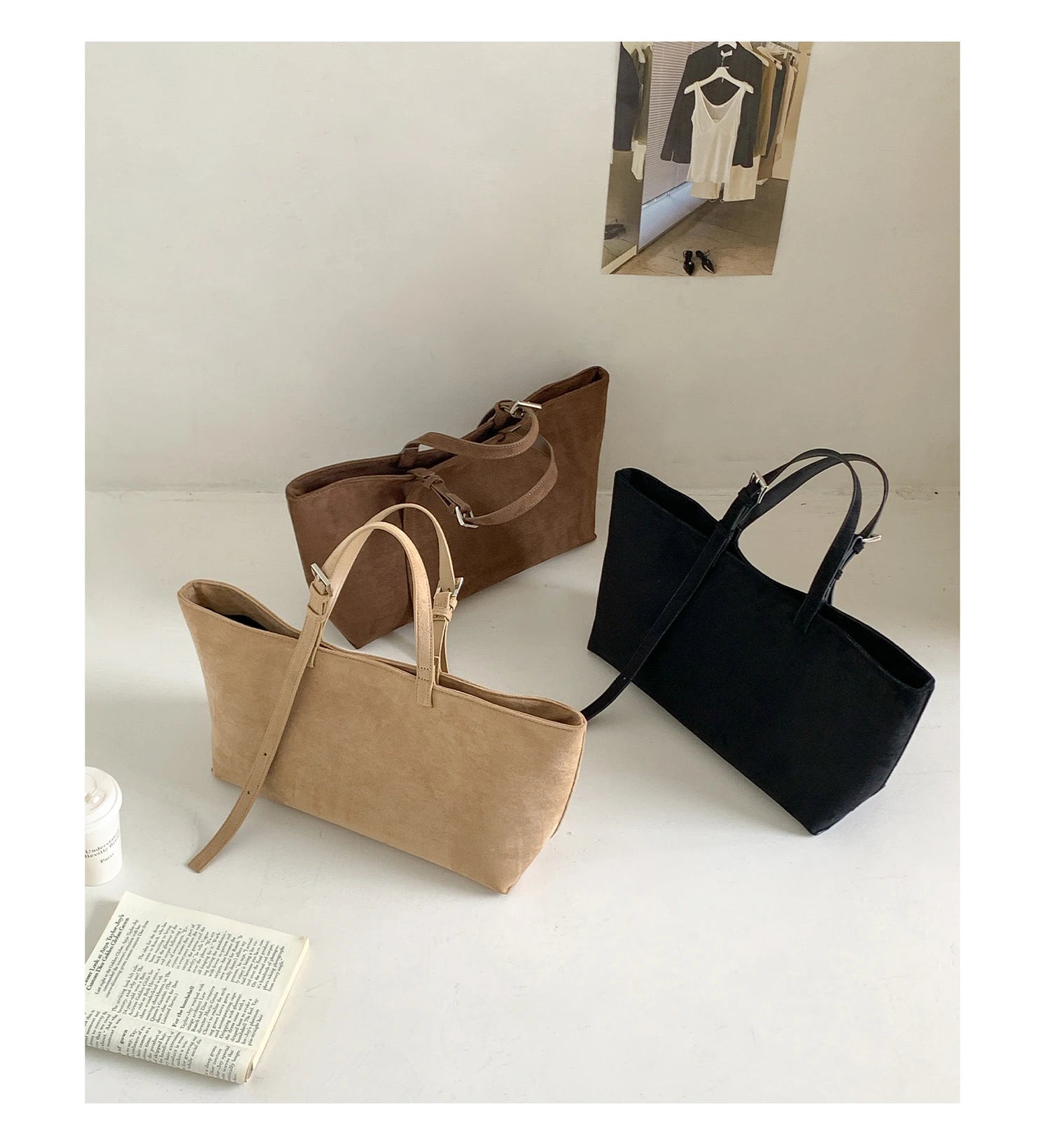 Casual Soft Tote Women Bag PU Leather Shoulder Bags for Women 2026 NEW High Quality Handbags and Purses Large Shopper Purses Casual Soft Tote Women Bag PU Leather Shoulder Bags for Women 2026 NEW High Quality Handbags and Purses Large Shopper Purses