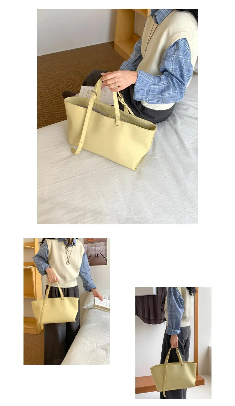 Casual Soft Tote Women Bag PU Leather Shoulder Bags for Women 2026 NEW High Quality Handbags and Purses Large Shopper Purses Casual Soft Tote Women Bag PU Leather Shoulder Bags for Women 2026 NEW High Quality Handbags and Purses Large Shopper Purses