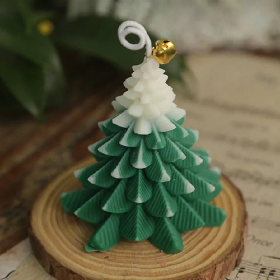 Handmade Christmas Tree Candles for Christmas Party Home Decoration and Holiday Gift Ornaments Fragrance Souvenirs Handmade Christmas Tree Candles for Christmas Party Home Decoration and Holiday Gift Ornaments Fragrance Souvenirs