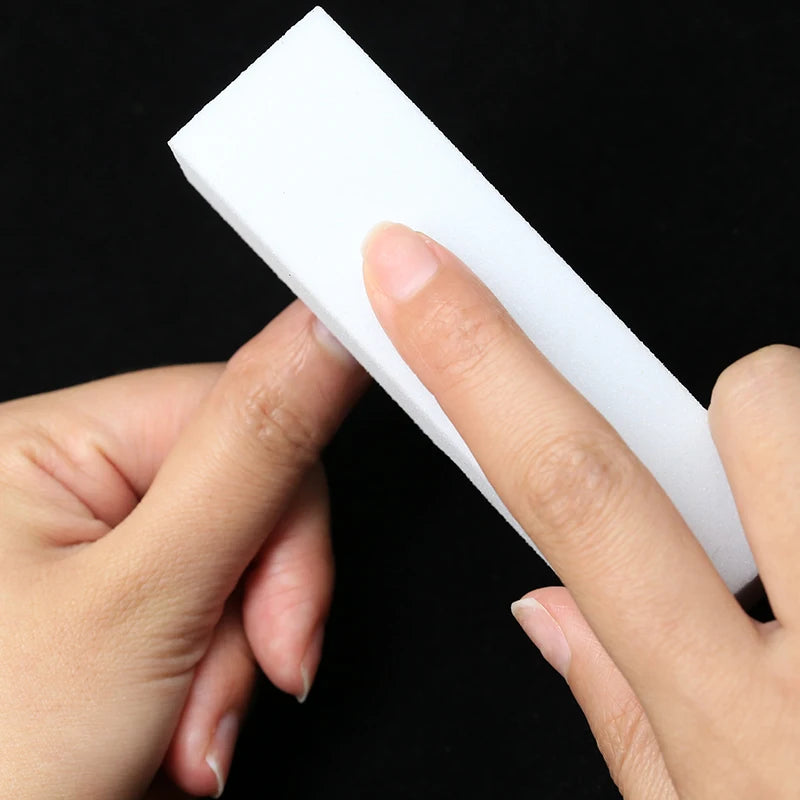 Nail Art Buffer Grinder Buffing Block White Nail File For Pedicure Tips Manicure Care Sponge Buffer Gel Polish Accessories Tools Nail Art Buffer Grinder Buffing Block White Nail File For Pedicure Tips Manicure Care Sponge Buffer Gel Polish Accessories Tools