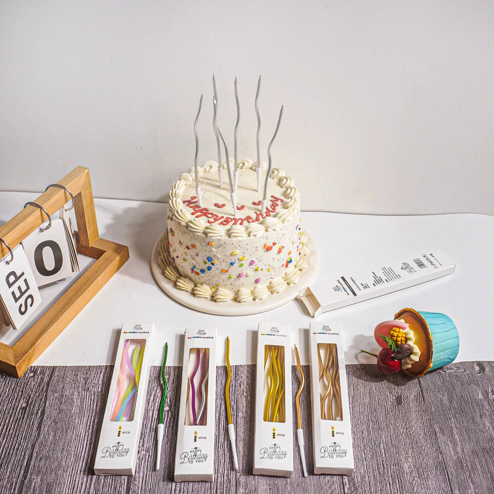 6Pcs/set Curved Cake Candles Birthday Baby Shower Gender Reveal Cupcake Decorating Candle Toppers Wedding Party Decorative 6Pcs/set Curved Cake Candles Birthday Baby Shower Gender Reveal Cupcake Decorating Candle Toppers Wedding Party Decorative