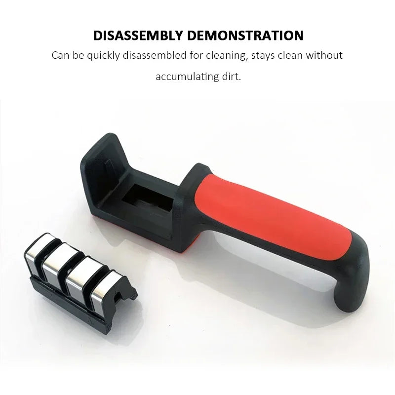 3 Segment Kitchen Knife Sharpener Household Multi-Functional Hand-Held 3/4-Purpose Black Sharpening Stone Sharp Knife Tools 3 Segment Kitchen Knife Sharpener Household Multi-Functional Hand-Held 3/4-Purpose Black Sharpening Stone Sharp Knife Tools