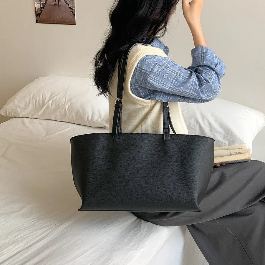Casual Soft Tote Women Bag PU Leather Shoulder Bags for Women 2026 NEW High Quality Handbags and Purses Large Shopper Purses Casual Soft Tote Women Bag PU Leather Shoulder Bags for Women 2026 NEW High Quality Handbags and Purses Large Shopper Purses