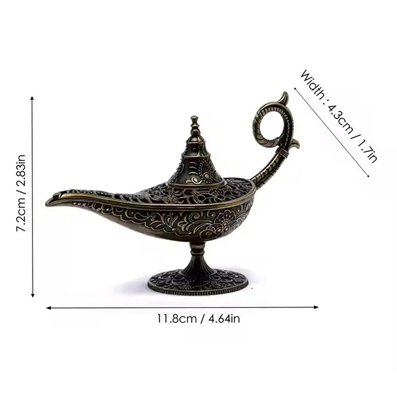 Hot Sale Antique Style Lamp Metal Incense Burner Scented & Unscented Candle Holder Home Decor Gift Arabic Incense Burner Hot Sale Antique Style Lamp Metal Incense Burner Scented & Unscented Candle Holder Home Decor Gift Arabic Incense Burner