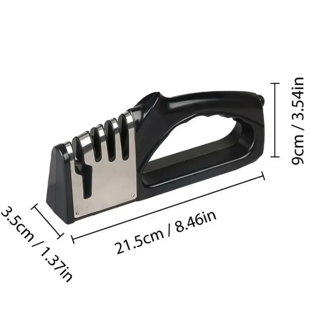 Kitchen Knife Sharpener 4 Segment Household Multi-Functional Knife Sharpener Hand-Held Sharpening Stone Kitchen Gadgets Supplies Kitchen Knife Sharpener 4 Segment Household Multi-Functional Knife Sharpener Hand-Held Sharpening Stone Kitchen Gadgets Supplies