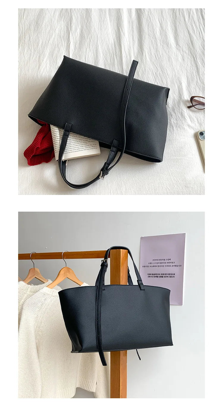 Casual Soft Tote Women Bag PU Leather Shoulder Bags for Women 2026 NEW High Quality Handbags and Purses Large Shopper Purses Casual Soft Tote Women Bag PU Leather Shoulder Bags for Women 2026 NEW High Quality Handbags and Purses Large Shopper Purses