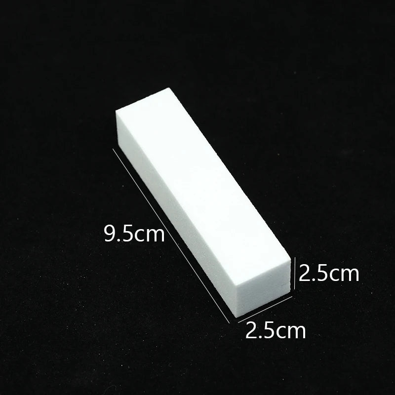 Nail Art Buffer Grinder Buffing Block White Nail File For Pedicure Tips Manicure Care Sponge Buffer Gel Polish Accessories Tools Nail Art Buffer Grinder Buffing Block White Nail File For Pedicure Tips Manicure Care Sponge Buffer Gel Polish Accessories Tools